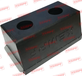 Preview: 115769 Gummipuffer Kempf 140x80x65mm